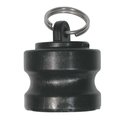Be Pressure 1in Polypropylene Camlock Fitting, Dust Plug Thread 90.727.100